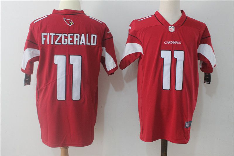 Men Arizona Cardinals 11 Fitzgerald Red Nike Vapor Untouchable Limited NFL Jerseys